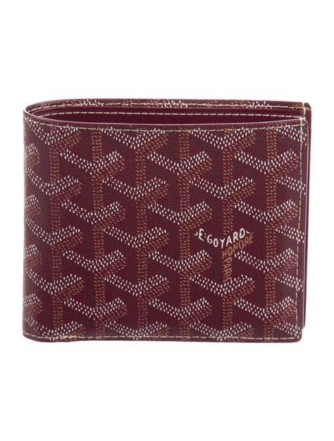 goyard saint florentin wallet price|goyard billfold.